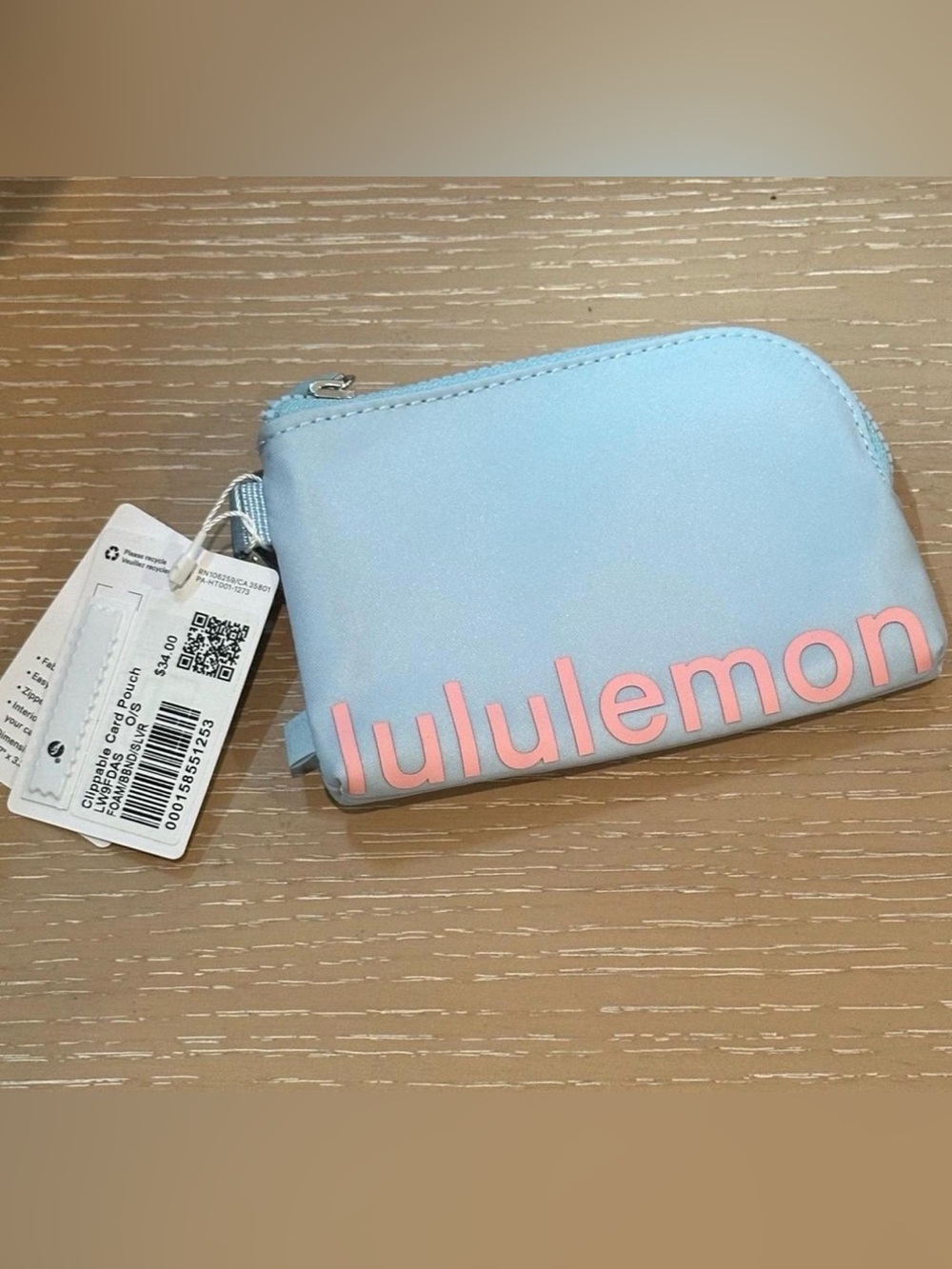 lululemon athletica Clippable Card Pouch BNWT